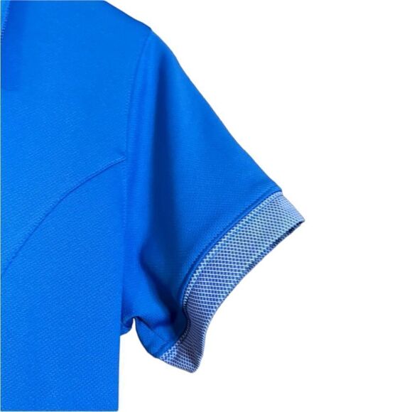 3 for $30! Bollé blue short sleeve polo shirt. Size medium - Picture 3 of 8